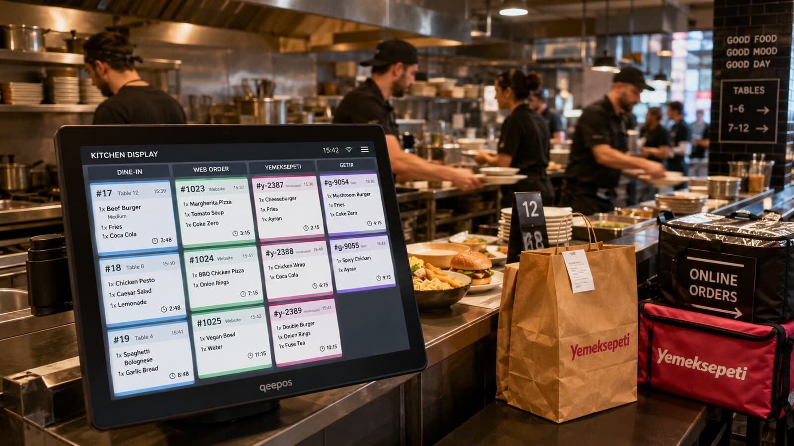 Yoğun Saatte Sipariş Karmaşası Nasıl Çözülür? Restoran Operasyon Rehberi