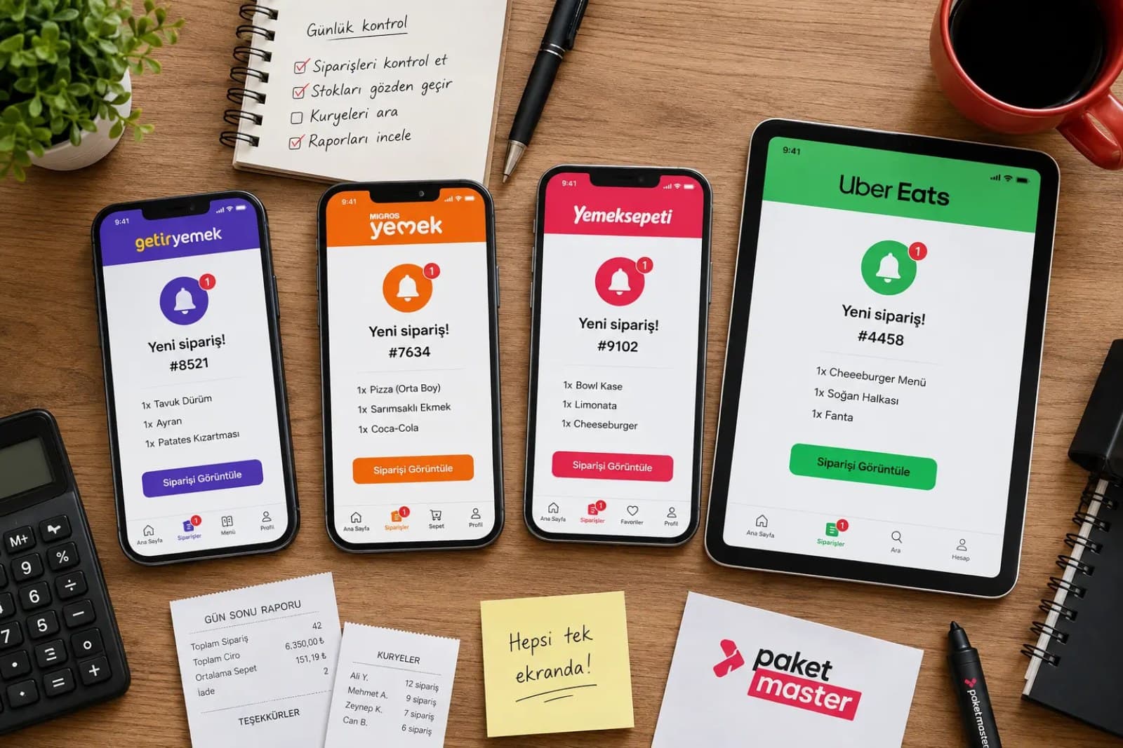 Çoklu Platform Sipariş Yönetimi